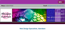 Tablet Screenshot of aberdeen-internet.com